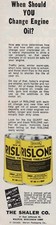 1979 Vintage Print Ad Rislone The Shaler Co When Should You Change Engine Oil?