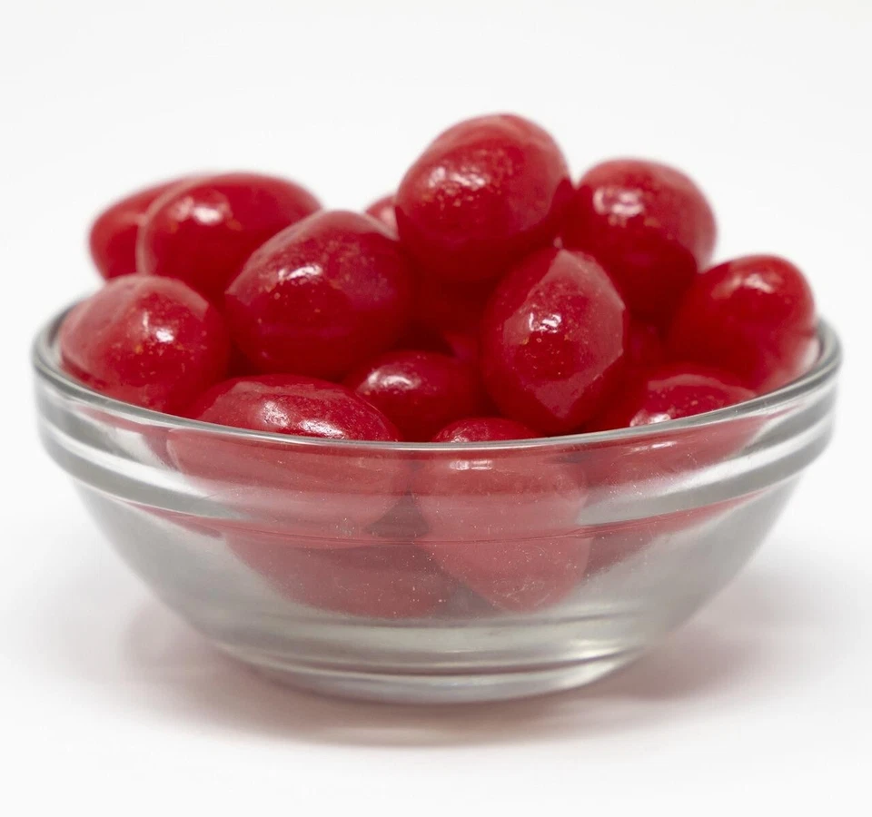 YANKEETRADERS® Jumbo Cinnamon Jelly Beans, Red, Soft and Chewy, 4 Pound Bulk Bag