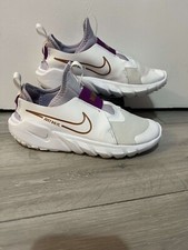 Nike Flex Runner 4.5 Low White Violet Frost - DJ6040-101 - Size 4.5
