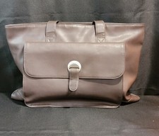 Unlisted by Kenneth Cole Production Brown Laptop Briefcase with Shoulder Straps