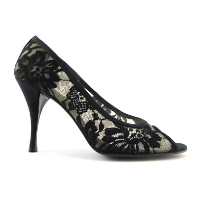 靴 Ameri vintage TRIANGLE BASIC PUMPS White Leather - Comfortable Block Heel Pump - Ally Shoes