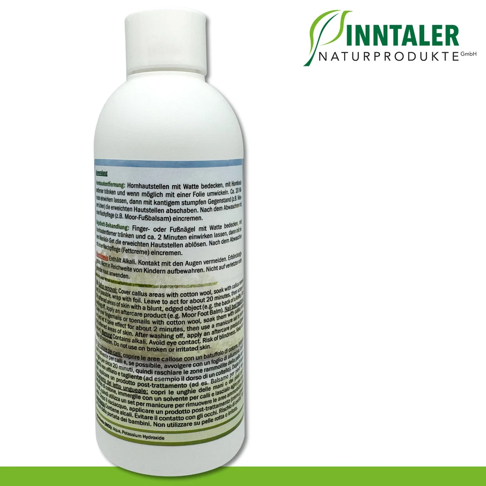 250 ml HornEx! Hornhautentferner extra stark intensiv Inntaler Naturprodukte - Bild 2 von 3