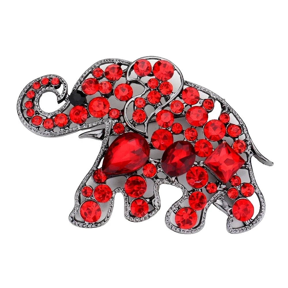 Animales e insectos Prendedores y broches de moda de piedra