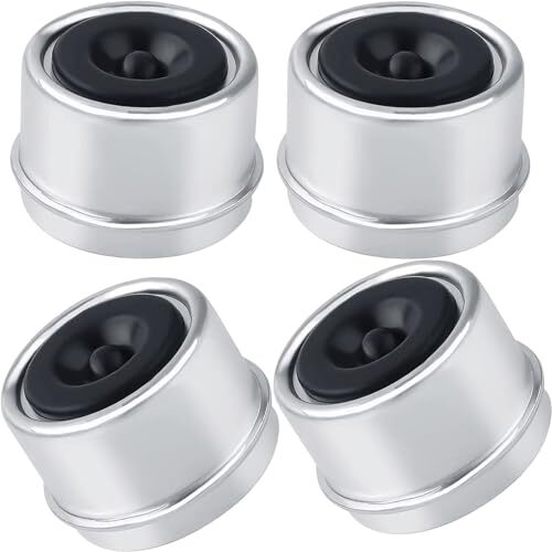 4 PCS Trailer Bearing Dust Cap Trailer Axle Grease Cap 1.98''Trailer