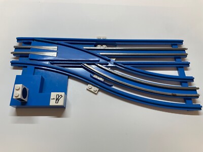 Lego 1 x Track 12V Switch Point Right, Weiche rechts 12V