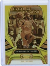 2020-21 Panini Certified Basketball Gold Team Gold #5 Chris Paul #07/10