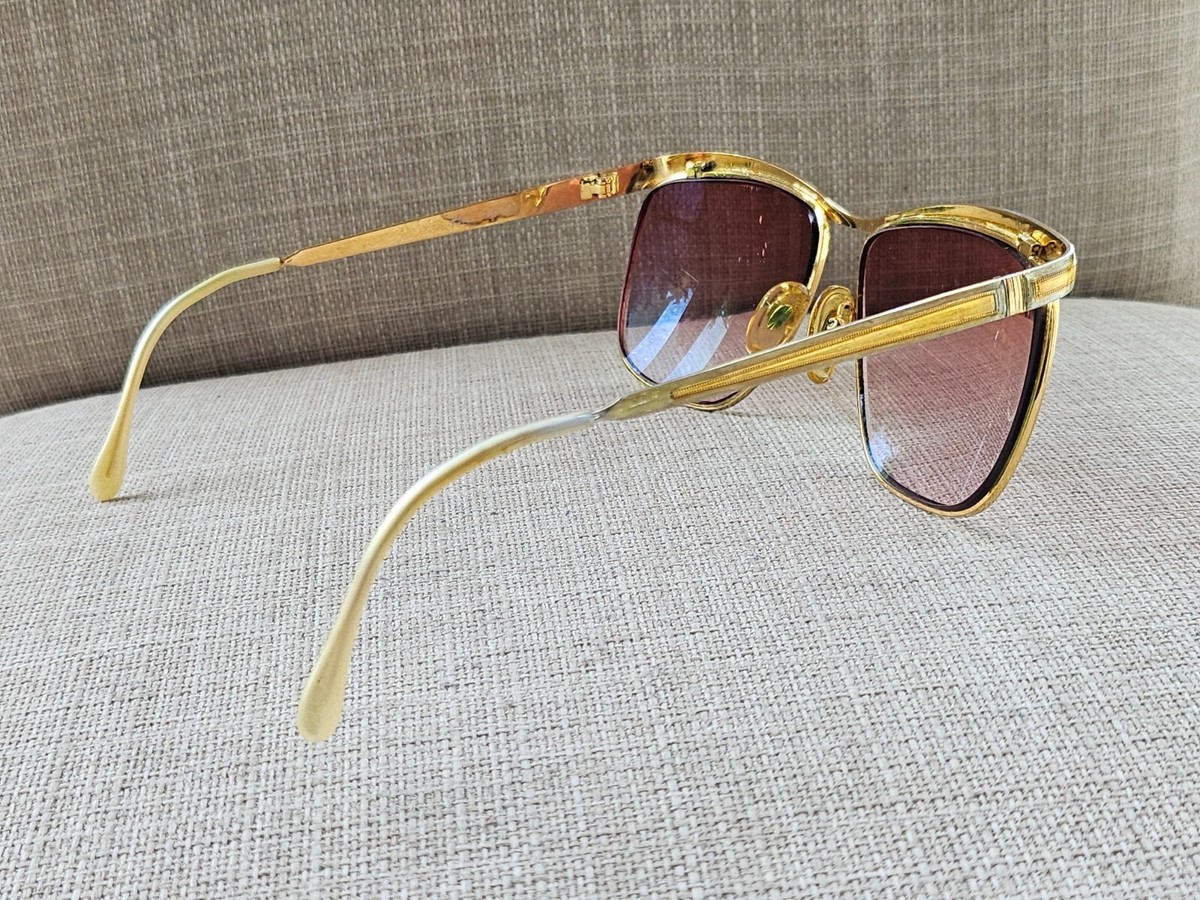Tura Women Eyeglasses/Sunglasses Frame Gold Tone Vintage Glasses Made in Italy Tura Women Eyeglasses/Sunglasses Frame Gold Tone Vintage  main image 2