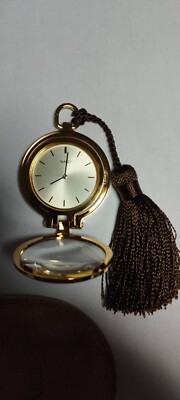Japanese pocket watch Waco Ginza Tokyo with magnifying glass