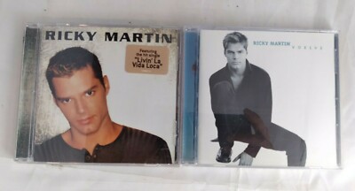 Lot of 2 Ricky Martin CDs Vuelve & Ricky Martin