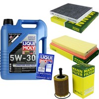 Inspektionspaket 5L Liqui Moly Longtime 5W-30 FüR Dodge Caliber Jeep Compass 2.0