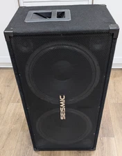 Seismic Audio Bass speaker SA-215 with integrated amplifier/BT
