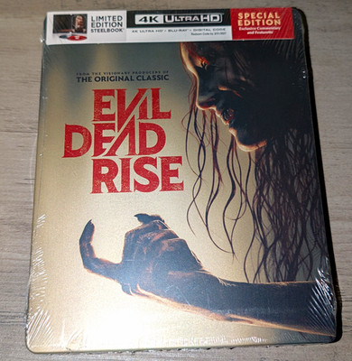 Evil Dead Rise 4K UHD Blu-ray Steelbook Limited