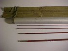 ADIRONDACK   BAMBOO FLY ROD ANTIQUE W/CLOTH +TUBE VERY CLEAN 2 TIPS — photo 5