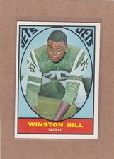 1967 TOPPS FOOTBALL WINSTON HILL #95 JETS EX/EXMT *A41624
