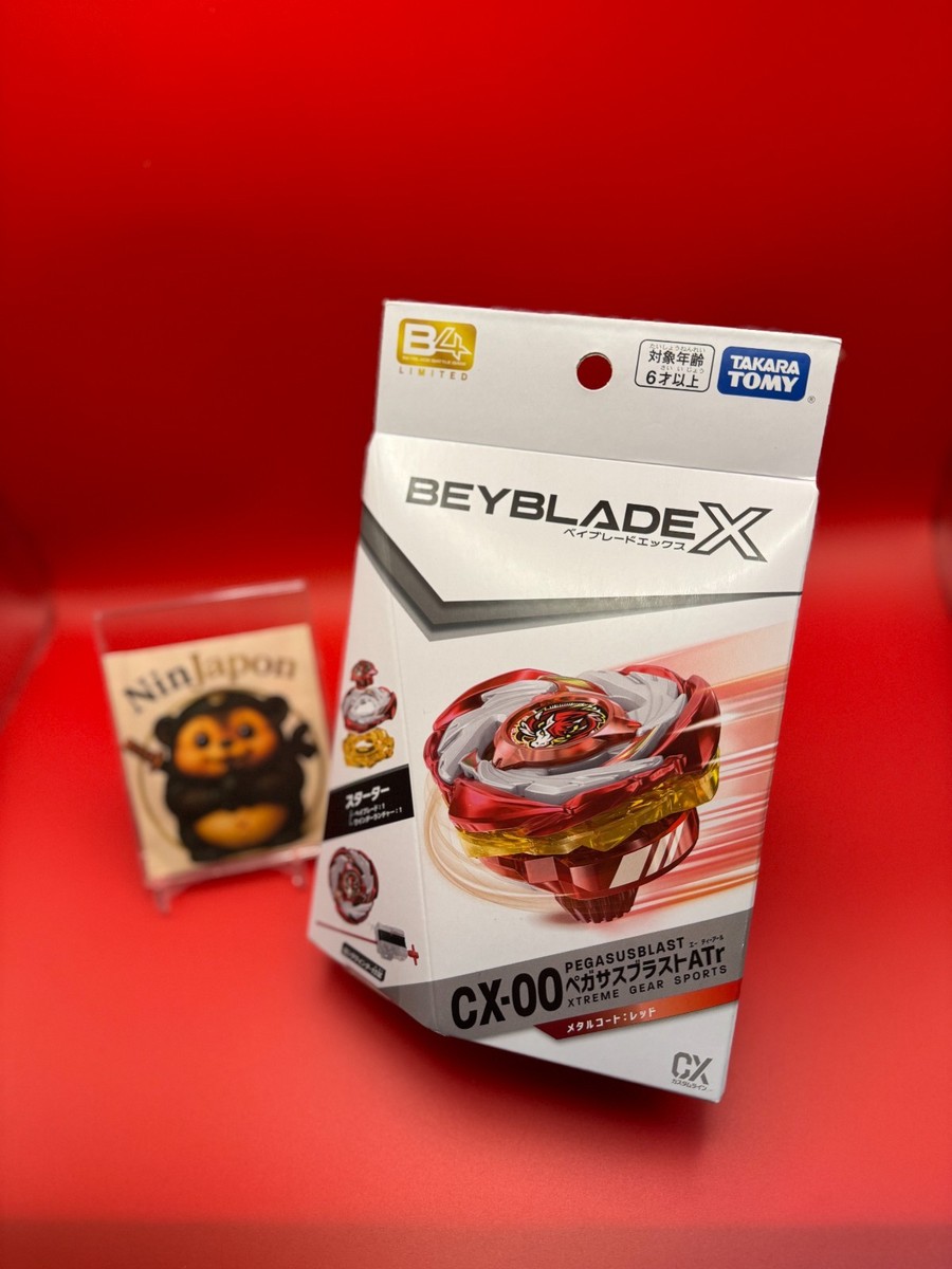 Takara Tomy Beyblade X CX-00 Starter Pegasus Blast ATr Metal Coat