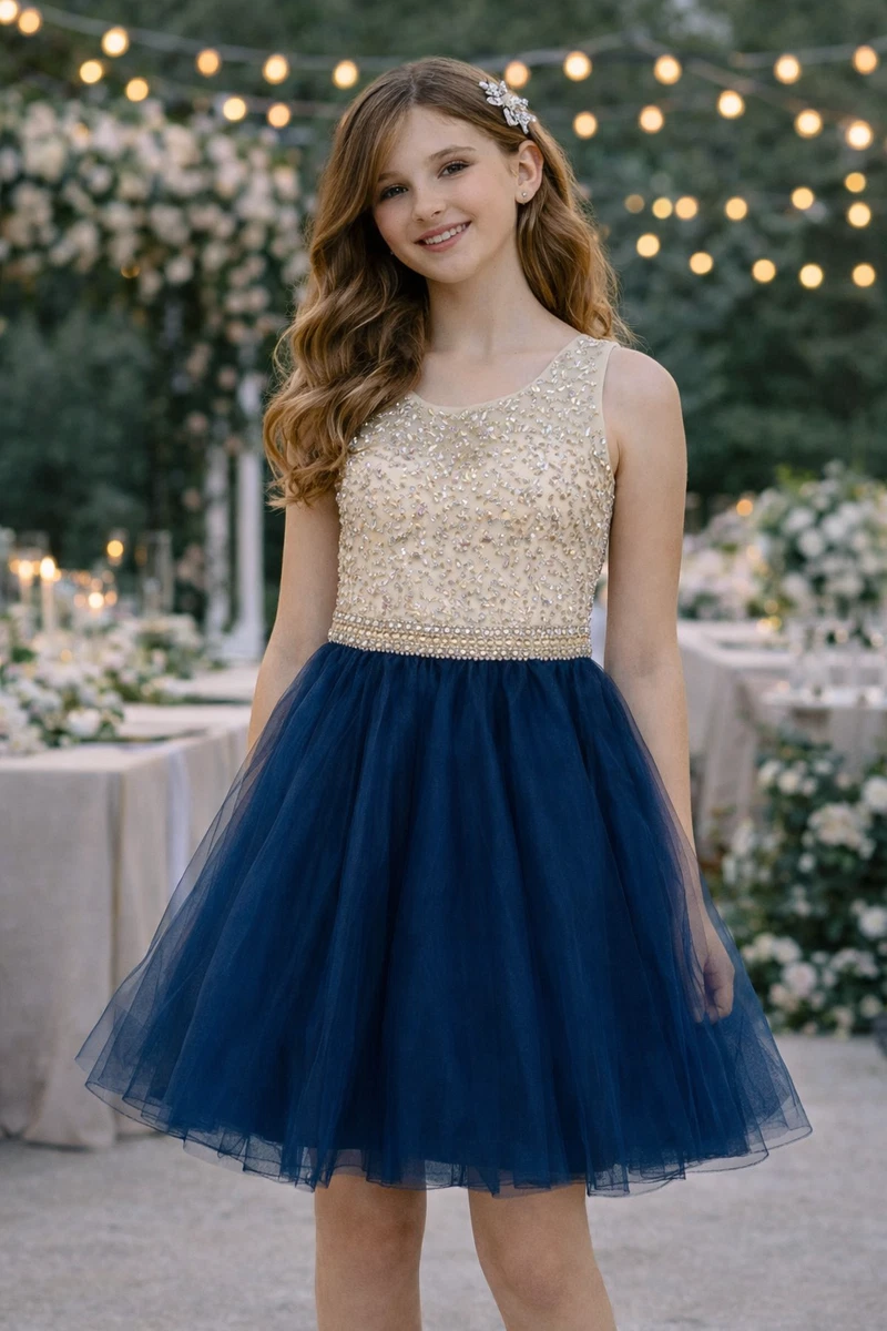 Gold 14 Size Dresses for Girls for sale | eBay