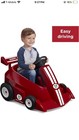 Radio Flyer Grow with Me Ride-On Racer Car Battery-Powered with Remote