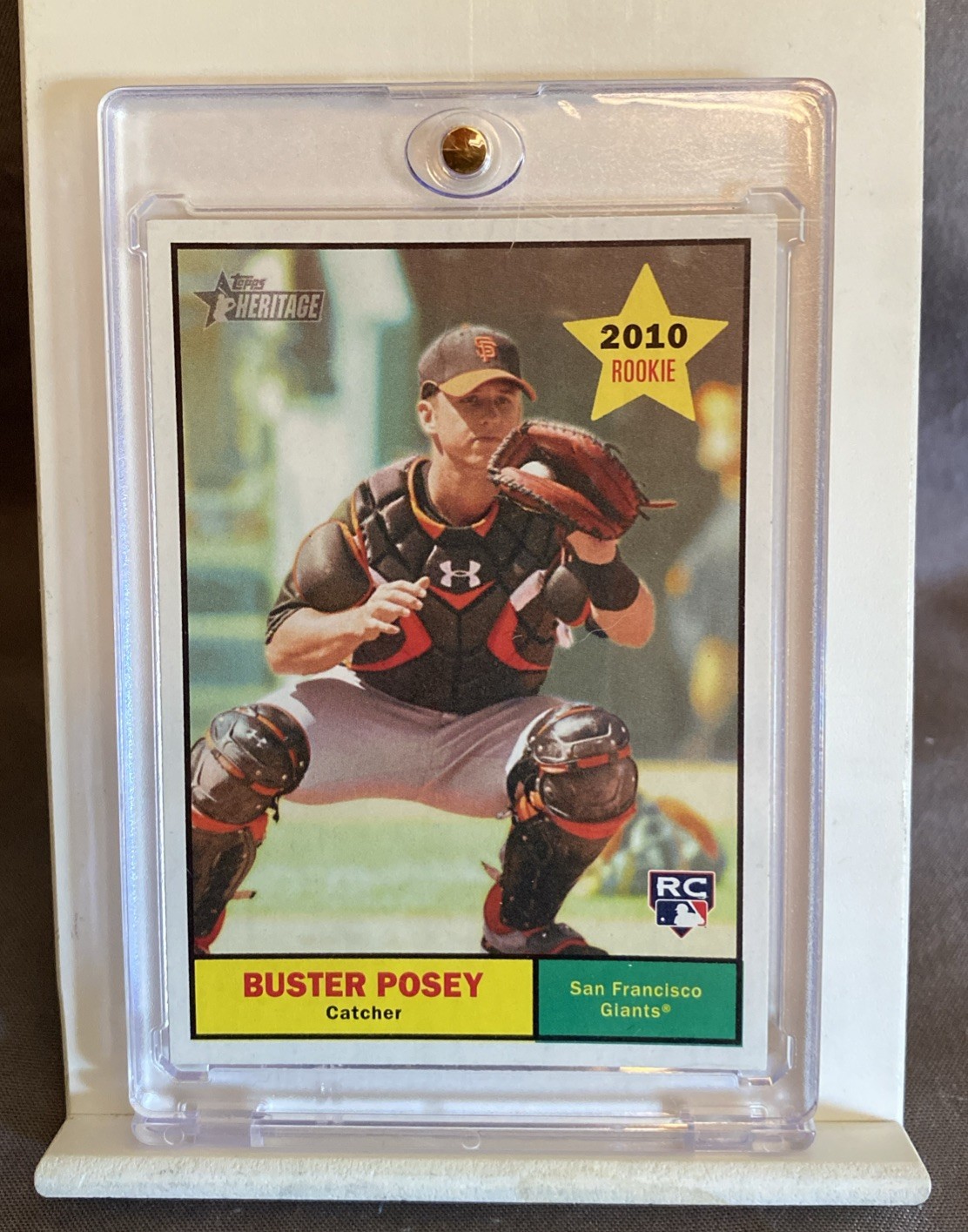 Buster Posey - 2010 Topps Heritage - Rookie Card ⚾️🏟️🧢