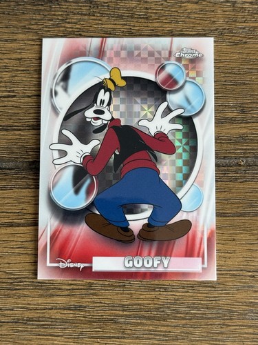 2026 Topps Chrome Disney Goofy Xfractor Refractor Parallel #52