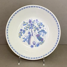 Figgjo Norway Lotte Coupe 8.5" Round Vegetable Bowl ~ Turi Design People & Flora