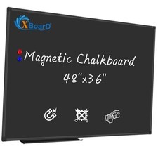 Magnetic Chalkboard Blackboard 48 x 36, Chalk Board/Black Board 48"W x 36"H