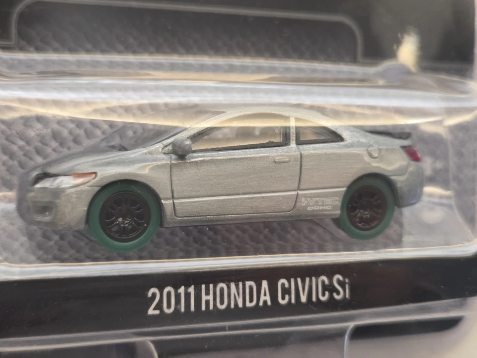 Greenlight Black Bandit 2011 Honda Civic Si Raw Chase 1 Of 48 Maui Fest Greenie - Image 3 of 4