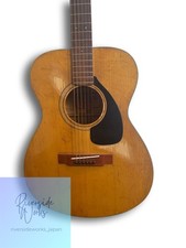 Chitarra acustica vintage Yamaha FG-110 etichetta rossa primo modello