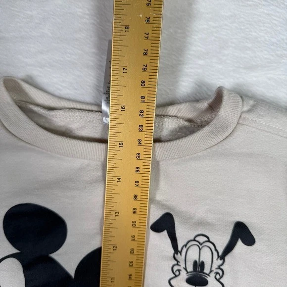 Sudadera Disney Mickey Mouse & Friends Beige Cuello Redondo Niños Talla 7 Foto 3 de 4