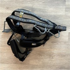 Singing Rock Soul Rock Climbing Harness Black/Grey Size XL