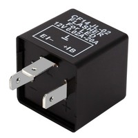 Blinkrelais 3-Pin 0,02A-20A 12V FüR Motorrad Led Blinker Universal Auto
