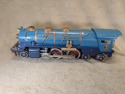 Prewar Lionel Standard Gauge No.400E Blue Comet Steam Locomotive +