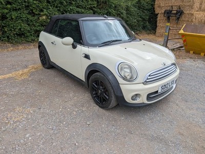 Mini Convertible One 2012