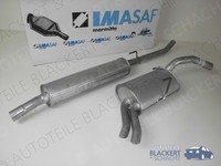 Imasaf Auspuff Ab Kat für Peugeot Expert 2.0 Hdi 2001-2005 | MSD + ESD