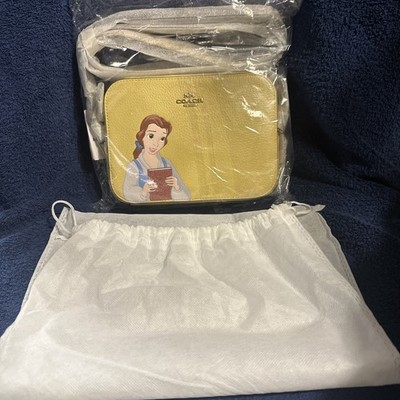 Disney X Coach Mini Camera Bag With Belle C3404 NWT Free Shipping