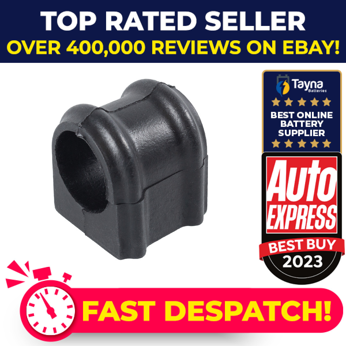 Anti Roll Bar Bush fits MERCEDES SPRINTER 904 2.3 Rear 95 to 06 Suspension Febi