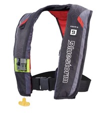 Bluestorm Stratus 35 Inflatable Life Jacket USCG Approved Type 2 PFD, Nitro Red