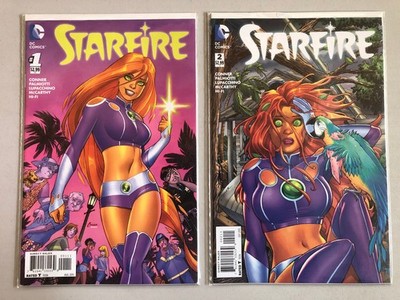 DC Comics Starfire (2nd Series) Issues 1 & 2 - 1st Print Great Cond!