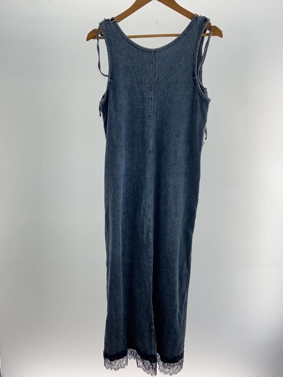 AMERI MEDI 2-WAY DENIM LIKE LACE DOCKING DRESS Ca… - image 2