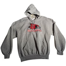 Vintage Russell Athletic Southeast Missouri Redhawks Hoodie Gray NCAA Y2...