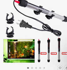 Submersible Aquarium Heater Temperature Control Knob, Display  Suction Cups