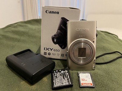 Canon IXY 650 Silber PowerShot ELPH 360 HS IXUS 285 HS [Top NEUWERTIG mit Box...