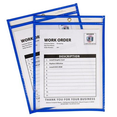 C-Line Deposit Ticket Holders Clear 9 Inch Standard Functional C Line Display