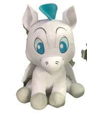 Disney Hercules Baby Pegasus Plush White  Blue 9" Just Play Collectible Toy