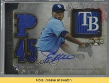 2014 Topps Triple Threads Rookie /99 Enny Romero #110 Auto READ s7f