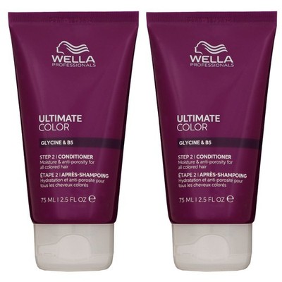 Wella Ultimate Color 2 x 75 ml Conditioner für coloriertes Haar Step 2 Set
