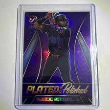 2025 Topps Pristine Plated and Polished Vladimir Guerrero Jr. PP-14 Insert Blue…