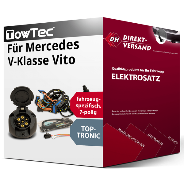 E-Satz 7Polig Spezifisch für Mercedes V-Klasse Vito 09.2010-05.2014 Top Esatz-image