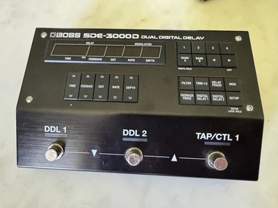 BOSS SDE-3000D Dual Digital Delay Guitar Effects Pedal