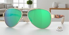COSTA DEL MAR 6S4006 22 Loreto Rose Gold Green Mirror 56 mm Women's Sunglasses