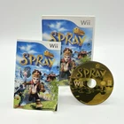 SPRAY Nintendo Wii Complete Video Game w/ Manual 2008 CIB Tested